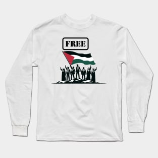 Liberated Palestine. Long Sleeve T-Shirt